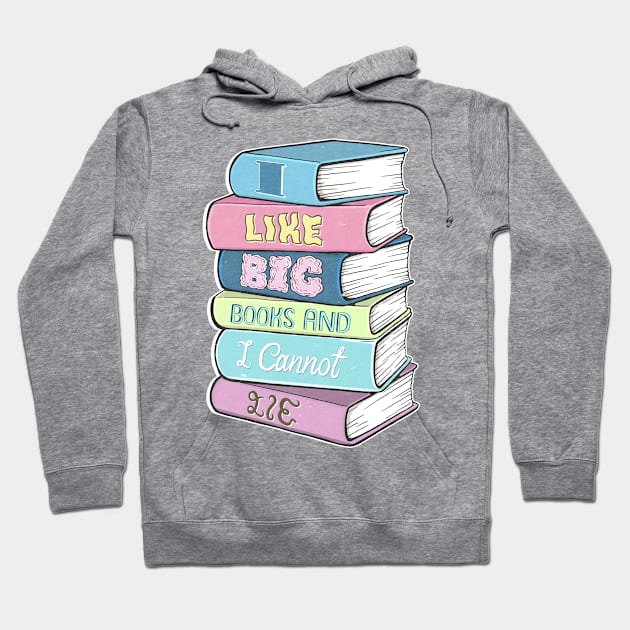 Books Hoodie by AV